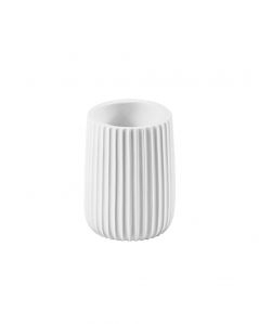 Set accessori Plisse d'appoggio, bianco opaco, con dispenser e