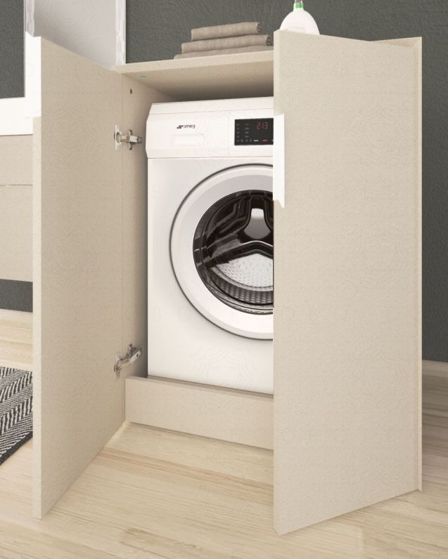 Colonna bagno porta lavatrice Diadema cm.70x93 Colonna bagno porta lavatrice Diadema cm.70x93