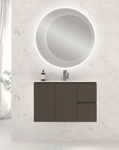 Mobile bagno sospeso Anita cm.80, profondita ridotta