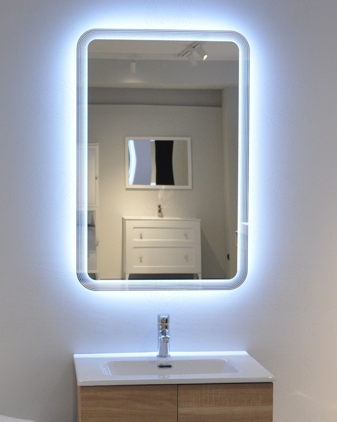 Specchio led rettangolare, cm.60x90